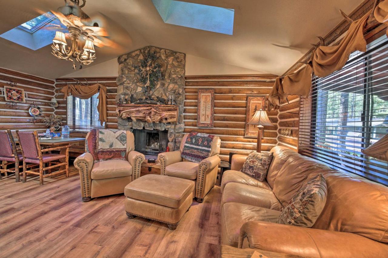 Rustic Lakeside Cabin - Family And Pet Friendly! Пайнтоп-Лейксайд Екстериор снимка